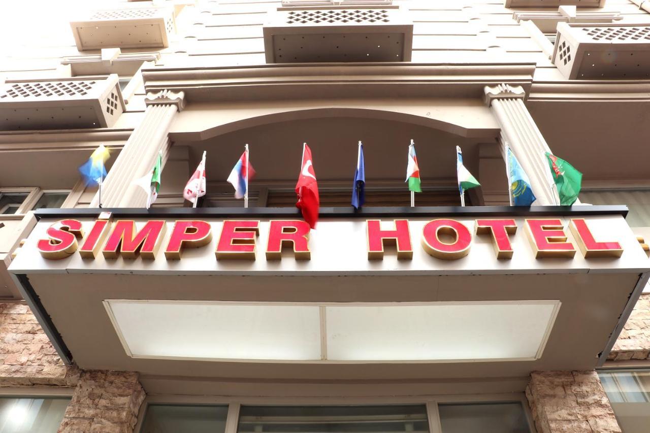 Hotel Simper İstanbul Dış mekan fotoğraf